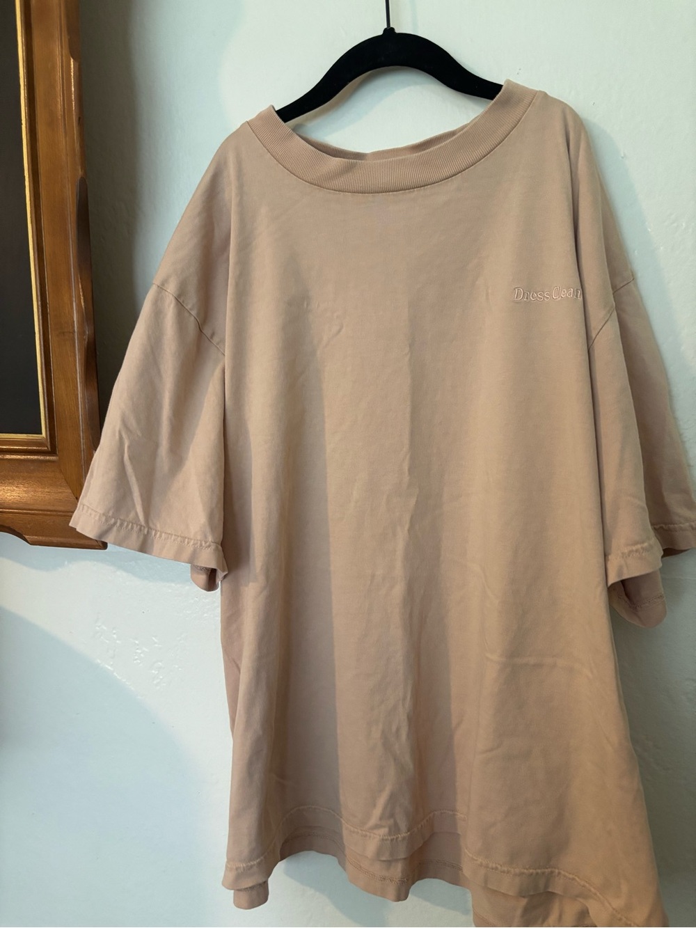 MATE the Label Oversized Tee - Blush